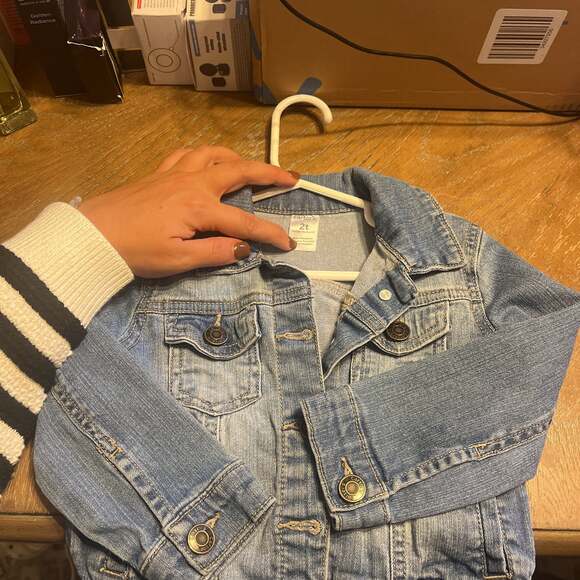 Carter's Toddler Girls Denim Jean Jacket Size 3T - Picture 1 of 1